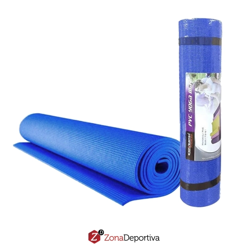 Mat Yoga 8mm o Manta Yoga 8mm azul.