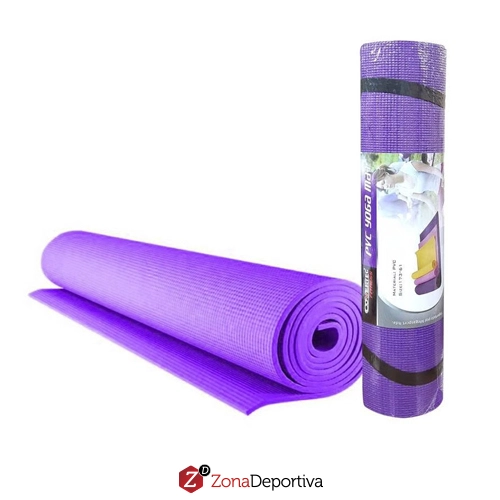 Mat Yoga 8mm o Manta Yoga 8mm morada.