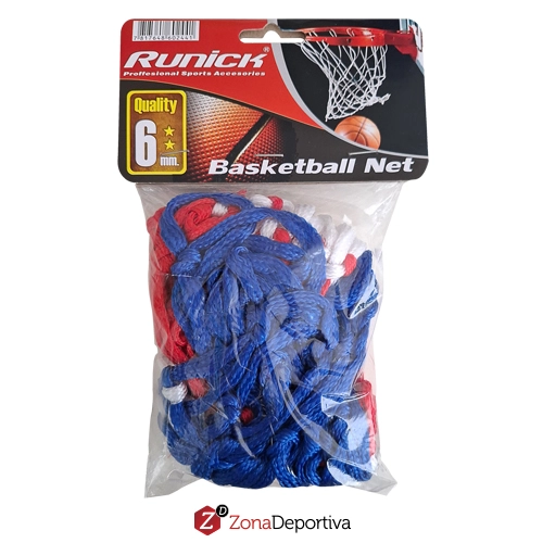 Red Basquetbol 6mm Tricolor Runick