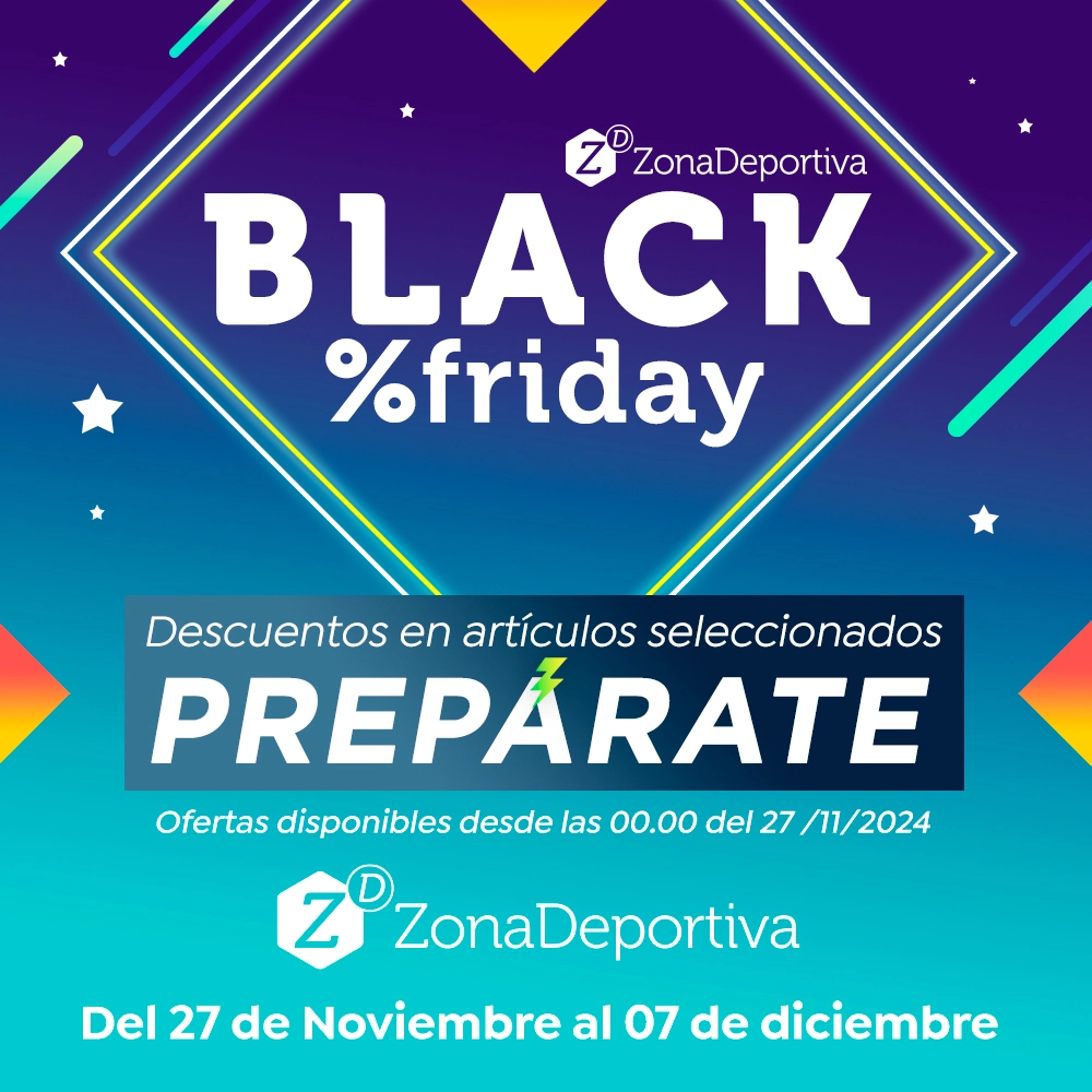 Black Friday 2024 artículos deportivos.